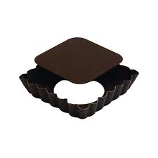 Check spelling or type a new query. Gobel Non Stick Square Fluted Tart Mold With Loose Removable Bottom 100mm Tart Quiche Pans Bakedeco Com