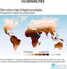 In fact as it's right on. Skin Colour Map Indigenous People Grid Arendal