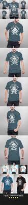 Man Tshirt Mockup Vol 2 Tshirt Mockup Clothing Mockup Shirt Mockup