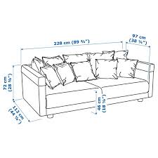 Lowest prices and largest range of ikea furniture in new zealand. Stockholm 2017 Sandbacka Dark Grey Three Seat Sofa Ikea