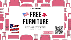 Patriots and Paws Furniture Donation — Villages at Fort Irwin