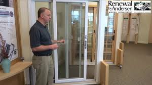 Renewal By Andersen Gliding Patio Door Demo Patio Doors Window Replacement Patio