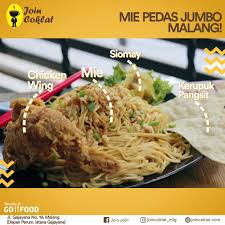 Mie Pedas Jumbo Malang Wa 62 822 2999 2543 Mie Pedas Sayap Ayam Pangsit Sosis