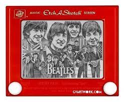 Etch A Sketch Artist George Vlosich Takes On Romney Portrait Etch A Sketch Etch A Sketch Art The Beatles
