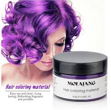 Since it sits on top of the hair, it will not stain the hair. Mofajang 120g Hair Coloring Wax Silver Ash Grey Strong Hold Temporary Hair Dye Gel Mud Easy Wash Hair Color Styling Promades Wax Hair Color Aliexpress