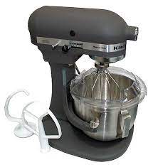 Classic holds 4.5 quarts while the artisan and. Kitchenaid 5kpm50egr Pro Line Heavy Duty Lift Bowl Mixer Grey 220 Volt Appliances
