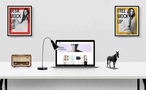 Download Desk Scene Mockup Generator Mockup World