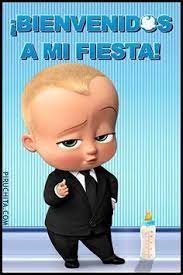 Invitacion De Cumpleanos El Bebe Jefazo Bonus Gratis Aniversario De Menino Festa De Aniversario Para Meninos Festa Infantil