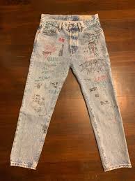 Diesel Scribble Jeans Men S Fashion Bottoms Jeans On Carousell