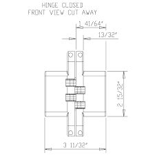 218 Invisible Concealed Hinge By Soss Epivots Com