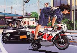 Dtybywl Anime Motorcycle Aesthetic Anime Manga Art