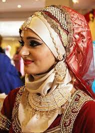 Modern Hijab Ideas For Indian Bridals Hijab 2014 Wedding Hijab Styles Muslim Wedding Dress Muslim Brides