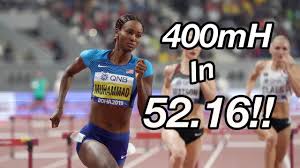18 hours ago · american sydney mclaughlin, the favorite to win it all, won gold in her first ever olympic finals, finishing in 51.46 to dethrone dalilah muhammad, who was the defending champion. Dalilah Muhammad Reacts To Another World Record Youtube