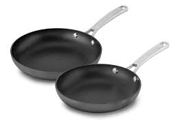 Calphalon Williams Sonoma Elite Nonstick 8 In 10 In Fry Pan Set Calphalonusastore Fry Pan Set Pan Set Pan