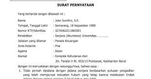 Untuk lebih jelasnya sebaiknya perhatikan contoh dari surat pernyataan dari beberapa fungsi. Contoh Surat Pernyataan Cpns Kemenkumham 2017 Contohsurat Co