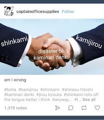 Shinkami And Kamijirou Tru My Hero My Hero Academia Memes Human Pikachu