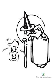 Halloween Walpurgisnacht Ausmalbilder Babyduda Malbuch