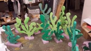 This coral reef would be a colorful and beautiful addition to any under the sea or mermaid party decorations. 20 Props Ideas Under The Sea Party Sea Party Ideas Under The Sea Theme