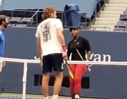 'it was all arranged by patrick', tsitispas revealed. Same Coach Serena Williams Tsitsipas Train Together In New York Videos Tennis Tonic News Predictions H2h Live Scores Stats
