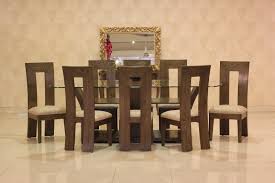 The 8 chair dining table set have prime qualities and discounts that give you value for money. Violet Dining Table Set With 8 Chairs Ash Wood Gmc