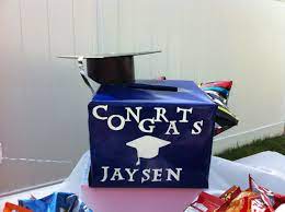 Pin By T S On Diy Graduation Card Boxes Trunk Party Ideas College Party Ideas College
