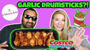 There are 190 calories in 4 wings (100 g. Costco Garlic Pepper Seasoned Chicken Drumsticks Review Youtube