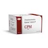 Chlorphenamine (cp, cpm), also known as chlorpheniramine, is an antihistamine used to treat the symptoms of allergic conditions such as allergic rhinitis (hay fever). 1
