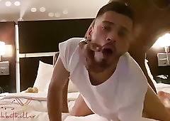 Mike ___ his homework and now is playing in the yard. Moaning Gay Porn