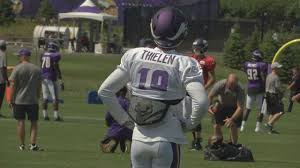 Detroit lakes native and minnesota state product adam thielen's second nfl contract will keep him close to home. Adam Thielen Signs Contract Extension With Vikings Kvrr Local News