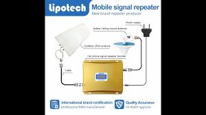 Melalui gawai yang kamu miliki. Mobile Phone Signal Booster Repeater 3g 2100mhz Repeater Network Stabilizer Signal Stabilizer Youtube
