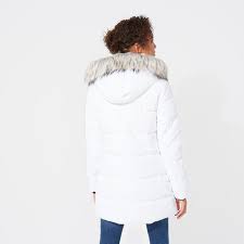 Womens Quilted Puffer Coat