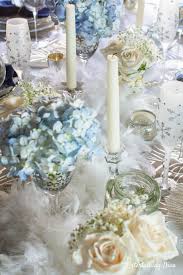 Winter Wonderland Table Decor Entertaining Diva From House To Home Winter Centerpieces Winter Table Decorations Winter Wonderland Centerpieces