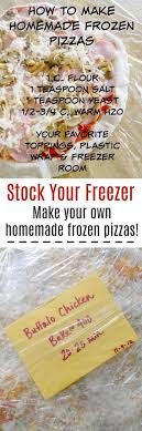 how to make homemade frozen pizzas recipe in 2021 homemade frozen pizza frozen pizza homemade