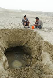 carbon sink detected underneath world