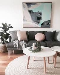 Living Room Dark Grey Lounge Pink Cushions Artwork Wood Artwork Cushions Dark Grey Couch Living Room Grey Sofa Living Room Dark Grey Sofa Living Room