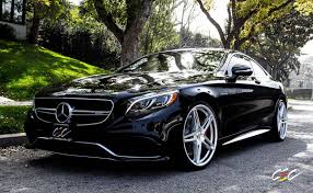 Mercedes Benz S63 Amg Coupe With Staggered 22 Black Mercedes Benz Mercedes Benz Mercedes Benz Cars