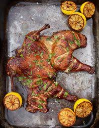 Whole Butterflied Chicken Recipe By Adam Lang Tasting Table Butterflied Chicken Chicken Recipes Stuffed Whole Chicken