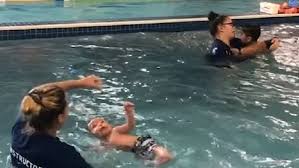 Special thanks to the gainesville team! Video Of Baby Being Thrown In Swimming Pool Sparks Controversy Daily Mail Online