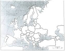 Blank map of europe in 1492. History 464 Europe Since 1914 Unlv
