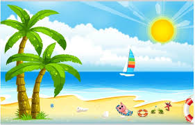 Gambar pantai anak sd 2. 3d Silk Wallpaper Custom Photo Cartoon Beautiful Beach Coconut Tree Children Room Decor Living Room Wall Paper For Walls 3 D Fabric Textile Wallcoverings Aliexpress