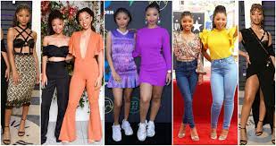 Her height is 5 feet 5 inches and weighs 45 kg. What S Their Kibbe Halle Bailey Shorter Left Chloe Bailey Taller Right Kibbe