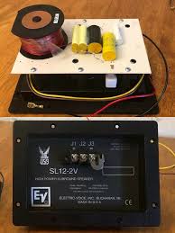electro voice sl12 2v crossover