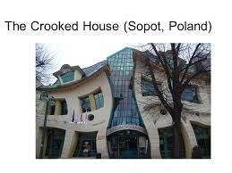 There is also unusual roof covered with sheet metal with enamel roof tiles coloured with green shades, see blue and parishian. The Crooked House Sopot Poland Ppt Video Online Download