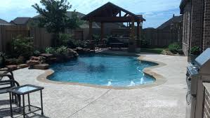 Yackle concrete is a certified mortex contractor and uses all mortex products. Our Work Traditional Pool Houston By Great Escapes Custom Pools Houzz