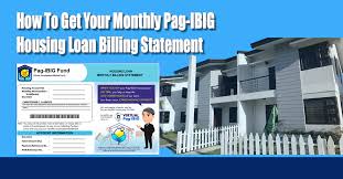 Electronic submission remittance schedule (esrs) How To Get Your Monthly Pag Ibig Housing Loan Billing Statement Howbutingtingworks