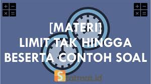 Limit Tak Hingga Beserta Contoh Dan Pembahasan Kalkulus Belajar Matematika