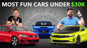 Read on to learn about the quickest used vehicles under $30,000 for 2021. 10 Most Fun Cars Under 30 000 Youtube