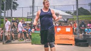 I am olympic champion and professional shot putter ryan crouser. Track And Field Athlete David Pless Is Preparing For The National Championships At The Shot Put Sports Mdjonline Com