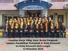Membangun komuniti setempat sebagai tenaga kerja berpengetahuan dan terlatih untuk memenuhi tuntutan dunia pekerjaan melalui pendidikan dan latihan teknikal dan vokasional dan. Facebook