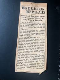 Elizabeth Alvira Baird Jarman (1851-1934)